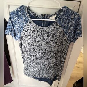 Lucky brand floral top